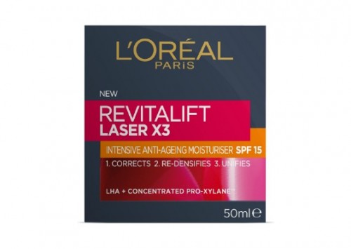L'Oreal Paris Revitaflit Laser X3 SPF15 Day Cream Review