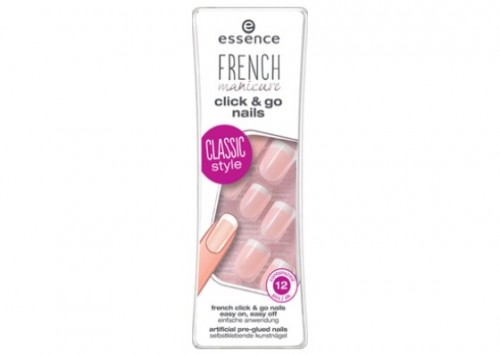 Essence French Manicure Click & Go Nails Review