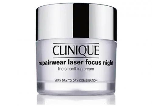 Clinique Repairwear Laser Focus Line Smoothing Night Cream - Very Dry/Dry Reviews