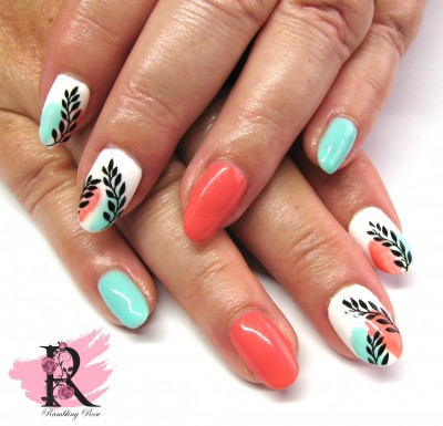 Coral & Turquoise