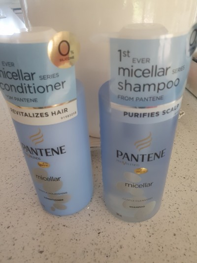 Micellar Pantene Shampoo and Conditioner